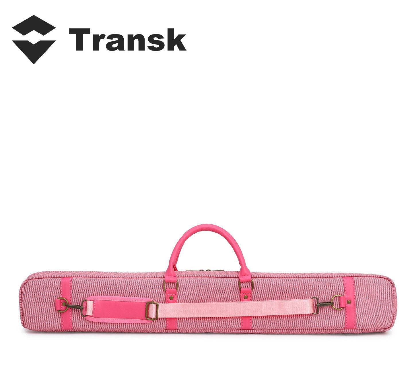 Transk Billiard Cue Case | 6-Hole Combo Bag for 1/2 Split American Pool Cue, Suit For Break/Jump Cue & Nine-Ball Cue