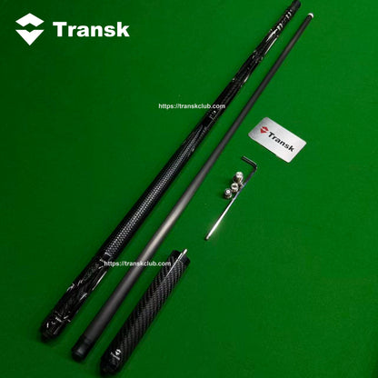 Genuine product Transk Metal Carbon Fiber Pool Cue Set - 11.8mm Tip, Adjustable Weight, Gold/Red/Purple Options, Professional Billiard Stick for Advanced Players