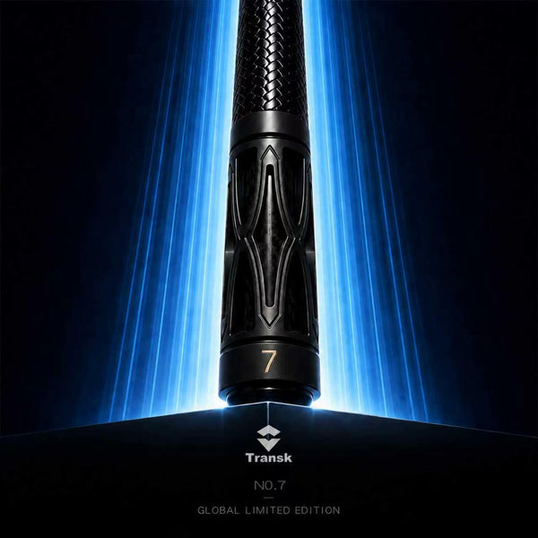 TRANSK Global Collector's Edition Metal Carbon Fiber Pool Cue - No.07, Only 10 Pieces Worldwide