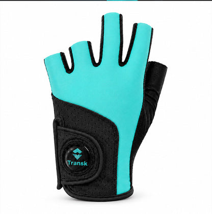 Transk Magnetic Pool Glove – Breathable Open-Finger Billiards Glove with Adjustable Wrist Support