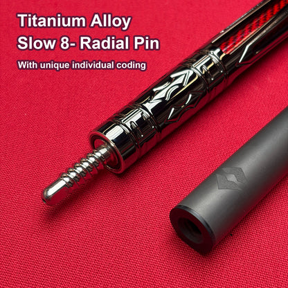 Transk Wukong T700 Carbon Fiber Pool Cue – Adjustable Weight & 4 Tip Sizes