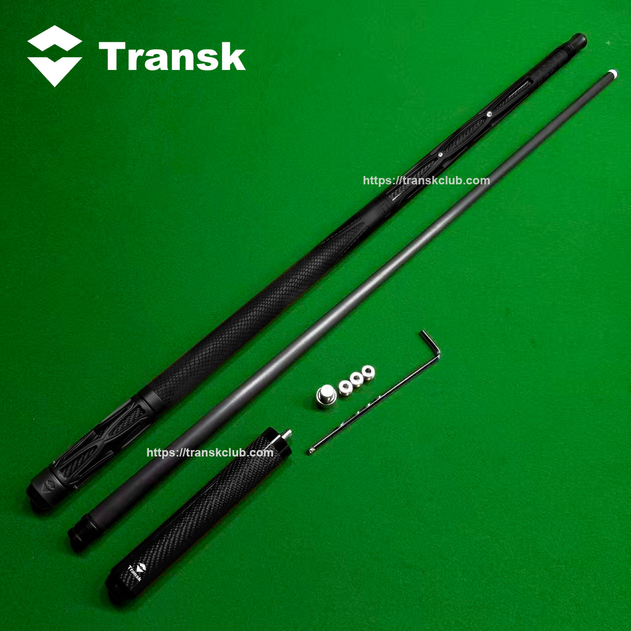 Juego de tacos de billar de fibra de carbono TSK Metal - Punta de 11,8 mm, peso ajustable, opciones oro/rojo/púrpura, taco de billar profesional para jugadores avanzados