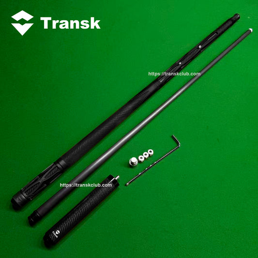 Juego de tacos de billar de fibra de carbono TSK Metal - Punta de 11,8 mm, peso ajustable, opciones oro/rojo/púrpura, taco de billar profesional para jugadores avanzados