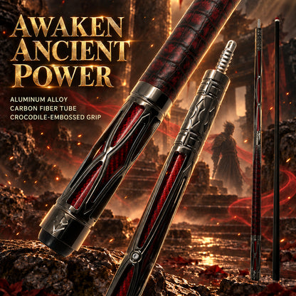 Transk Wukong T700 Carbon Fiber Pool Cue – Adjustable Weight & 4 Tip Sizes