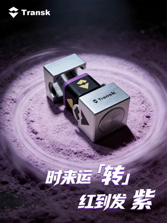 Hot Pink Metal Magnetic Dice Box, Portable Game Storage Case