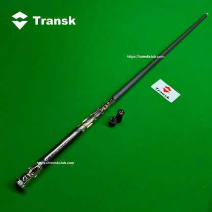 Transk Metal Dragon Slayer Jump Cue - Carbon Fiber Shaft with Sheepskin Grip-13mm tip