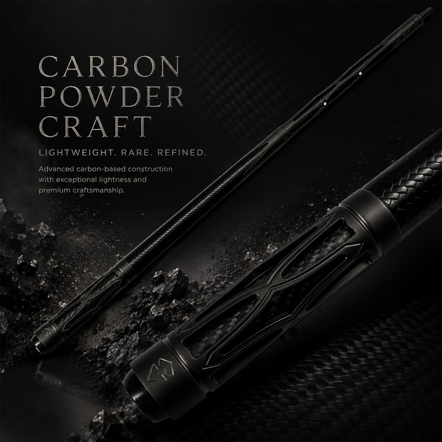 TRANSK Global Collector's Edition Metal Carbon Fiber Pool Cue - No.01, Only 10 Pieces Worldwide