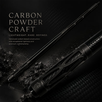 TRANSK Global Collector's Edition Metal Carbon Fiber Pool Cue - No.01, Only 10 Pieces Worldwide