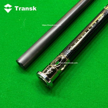Transk Metall Dragon Slayer Sprungqueue - Carbonfaser-Schaft mit Ledergriff - 13mm Spitze