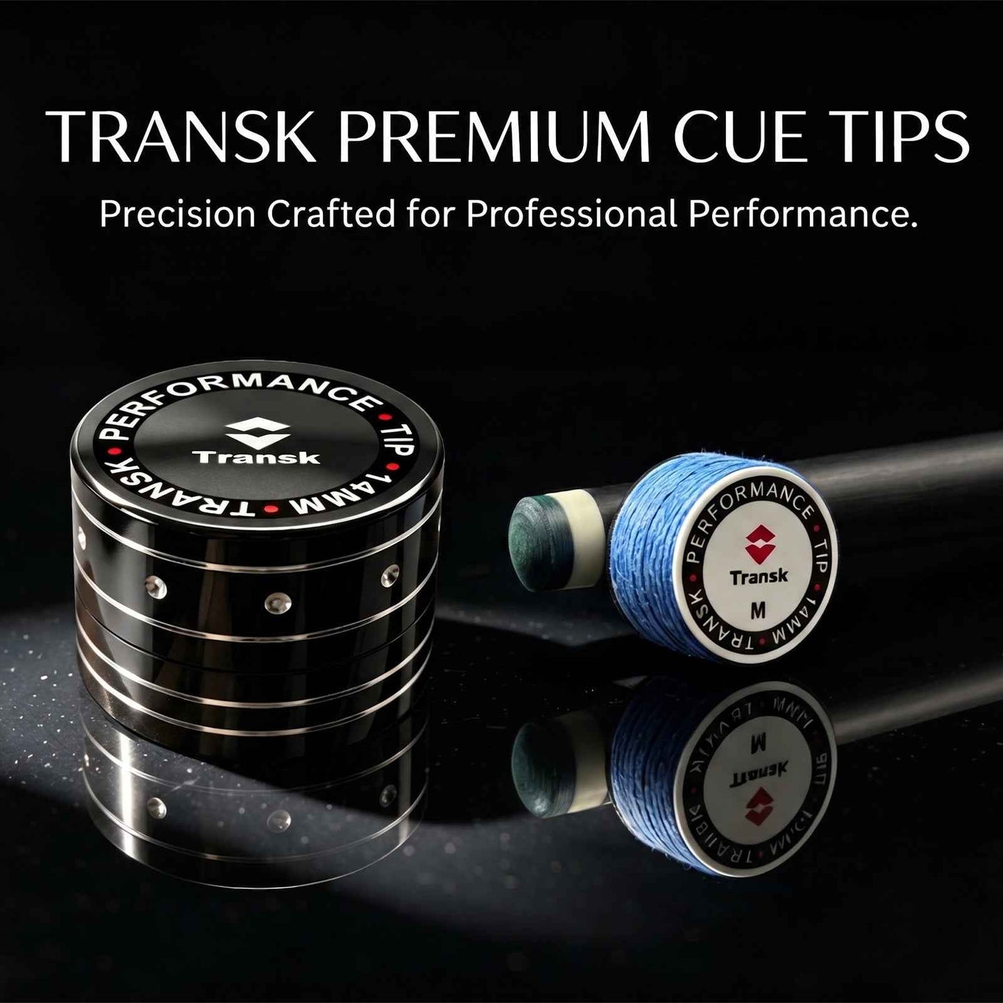 Transk Imported 10-Layer Pro-Grade Pig Skin Tip | Core Product Advantages