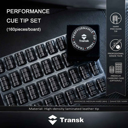 Transk Imported 10-Layer Pro-Grade Pig Skin Tip | Core Product Advantages