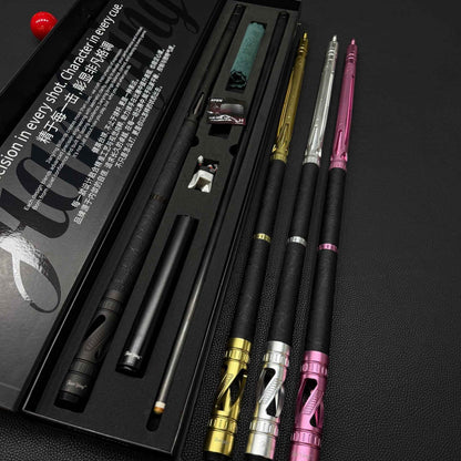 Jianying Metal Pool Cue Carbon Fiber Pool Cue Set | T700 Carbon fiber shaft 3/8*8 Joint + Full Kit